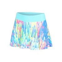 Falda Bidi Badu Melbourne Imprime Wavy Aqua Mix Junior  Offre - Pas cher