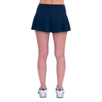 Saia Bidi Badu Nova York Estampada Ondulada Azul Escuro Vermelho  Oferta + Barato