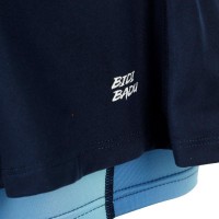 Falda Bidi Badu Spectrum Estampado Ondulado Azul Oscuro Aqua Junior  Oferta + Barato