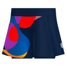 Bidi Badu Twiggy Printed Wavy Dark Blue Mix Skirt