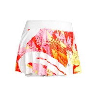 Falda Bidi Badu Wild Arts Impresso Wavy Blanco Mix Junior  Oferta + Barato