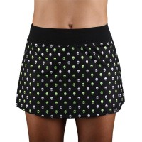 Falda Endless Minimal Print Skulls Verde  Offer + Cheap