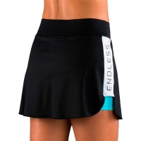 Endless Slam Skirt Black Blue