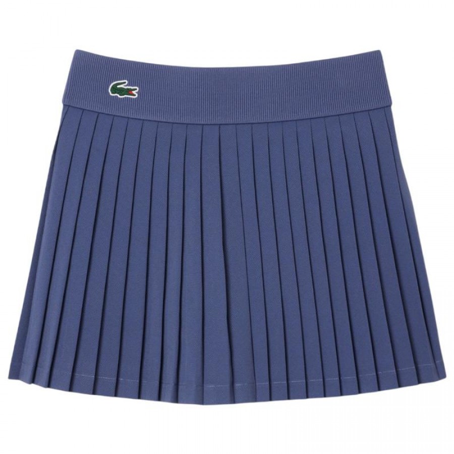 Falda Lacoste Ultra Dry Violeta Azul  Offre - Pas cher
