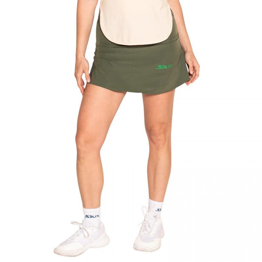 Falda Siux Gea Verde  Oferta + Barato