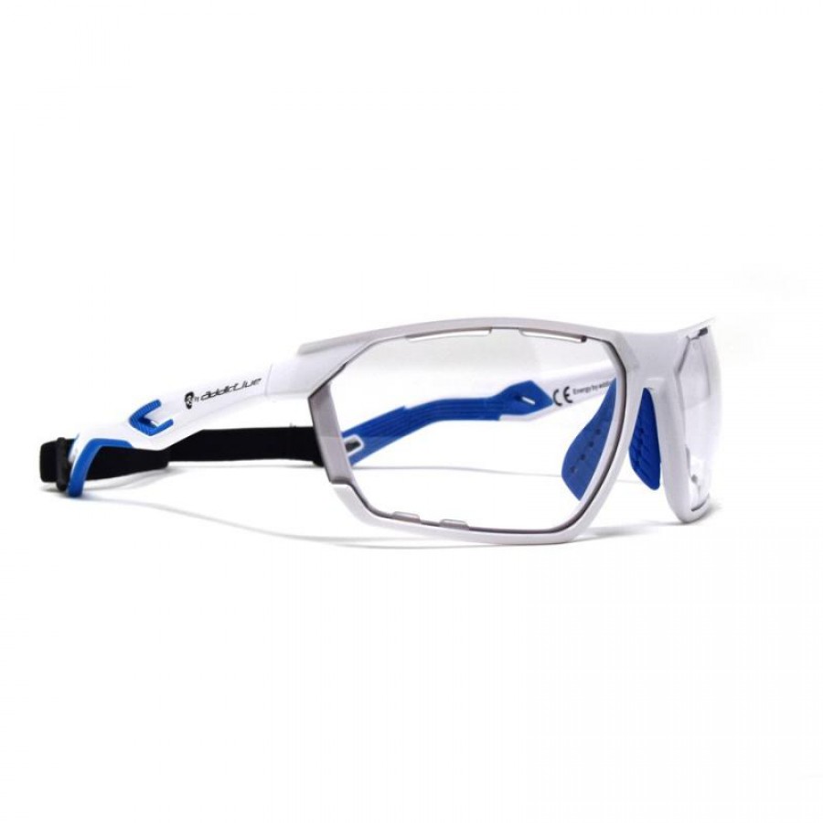 Addictive Energy C2 Blanc Bleu Lunettes  Offre - Pas cher