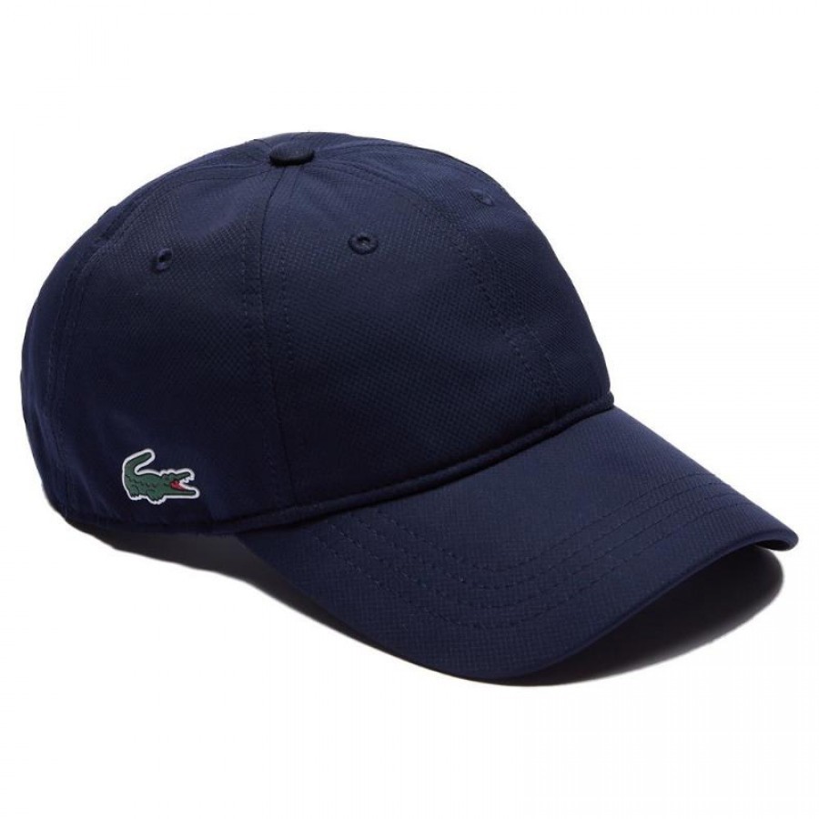 Casquette marine legere Lacoste Sport  Offre - Pas cher