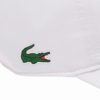 Lacoste Sport Lightweight White Cap  Offer + Cheap