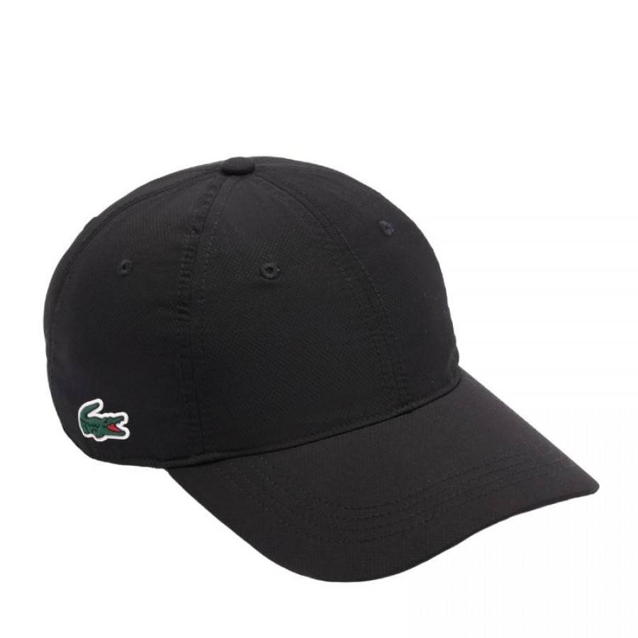 Casquette Lacoste Sport Lightweight Noir  Offre - Pas cher