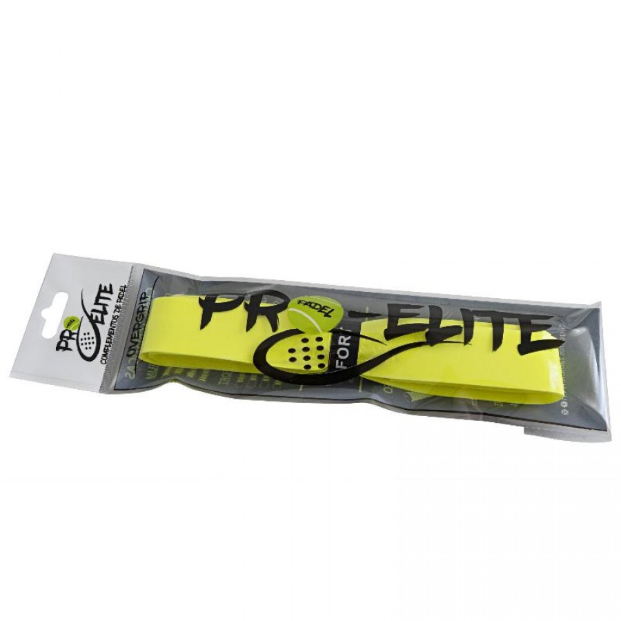 Grip Pro Elite Comfort Eva Smooth Amarelo Fluorescente 1 Unidade  Oferta + Barato