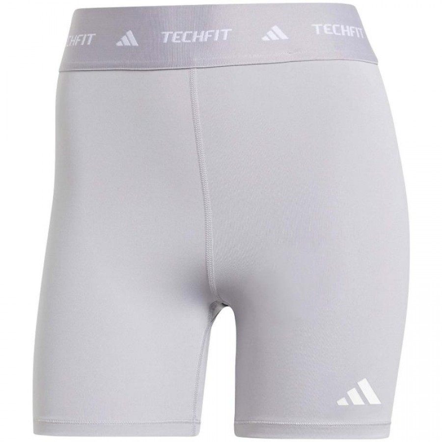 Legging Adidas Techfit Gris Clair  Offre - Pas cher
