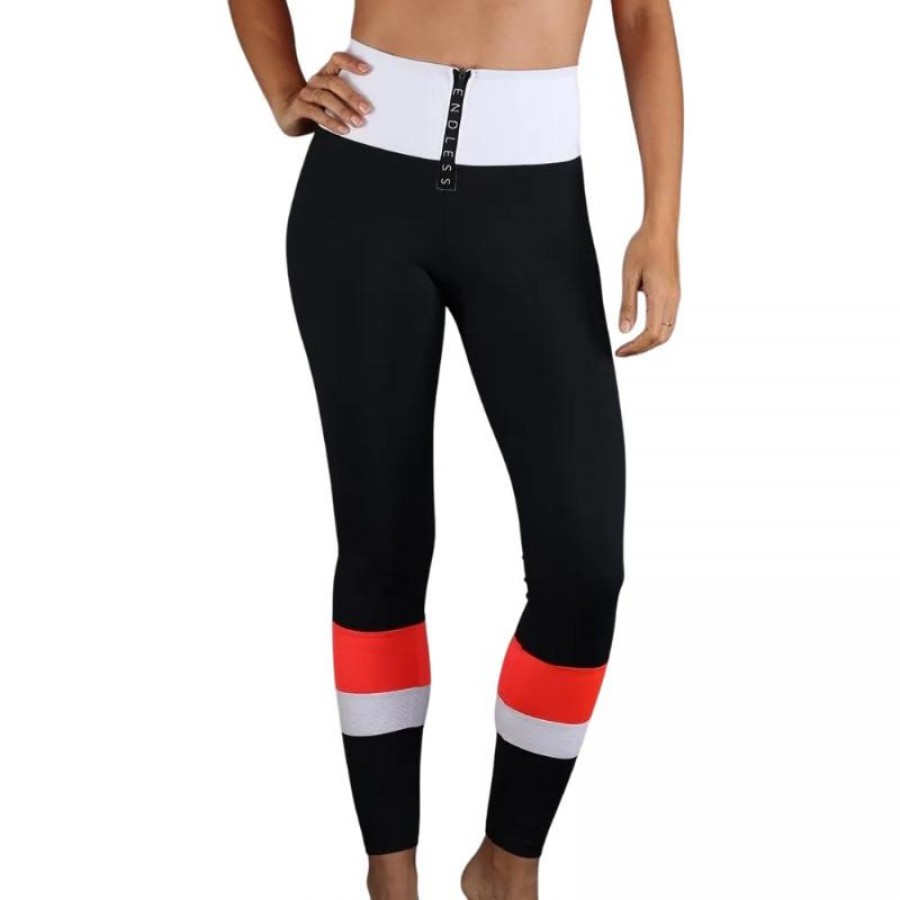 Mallas Endless Zip Negro Rubi  Offer + Cheap