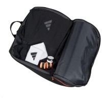 Mochila Adidas Protour 3.3 Preto Laranja  Oferta + Barato