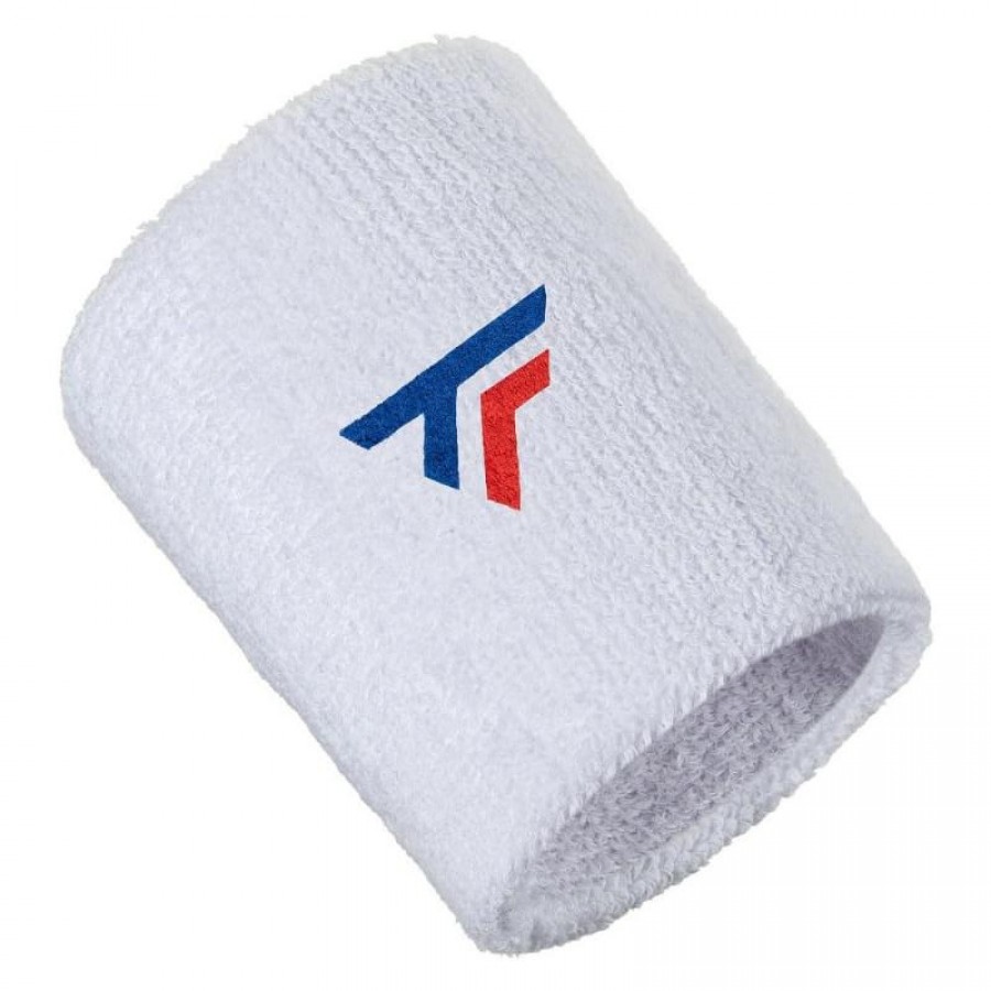 Munequera Tecnifibre XL Blanco 1 Unidad  Oferta + Barato
