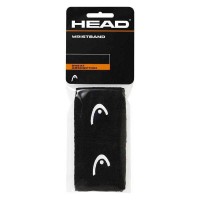 Munequeras Head Negro 2.5  Oferta + Barato