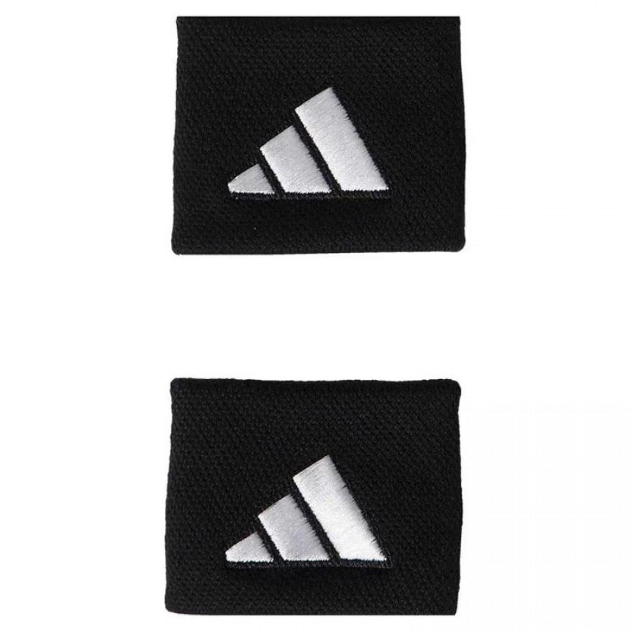 Pulseiras Curtas Adidas Preto Branco 2 Unidades  Oferta + Barato