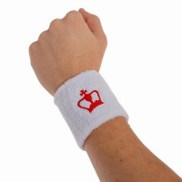 Pulseiras Curtas Brancas Black Crown 1 Unidade  Oferta + Barato