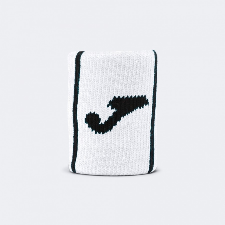 Munequeras Joma Game Blanco Negro 2 Unidades  Oferta + Barato