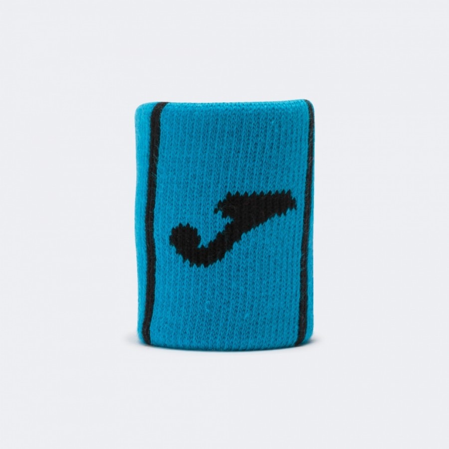 Munequeras Joma Game Celeste Negro 2 Unidades  Oferta + Barato