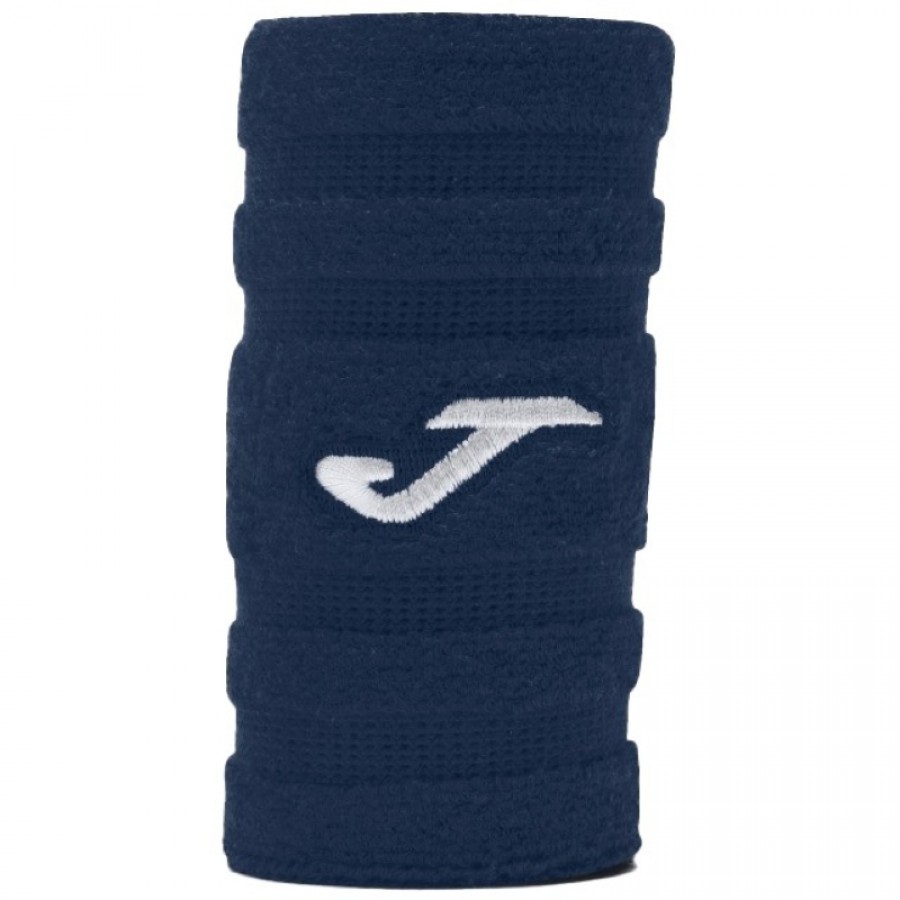 Muñequeras Joma Slam Pro Largas Azul Marino 2 Unidades