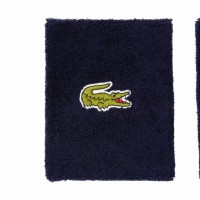 Muñequeras Lacoste Azul Marino 2 Unidades  Oferta + Barato