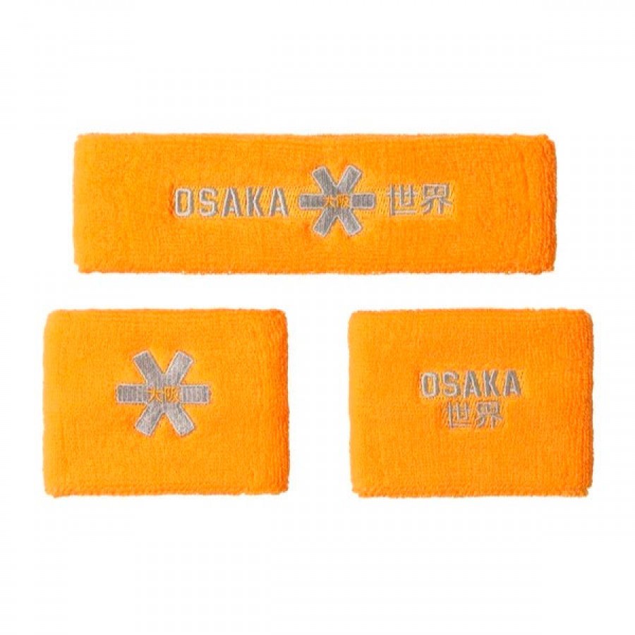 Osaka Wristbands Set 2.0 Orange Grey 2 Units  Offer + Cheap