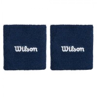 Muñequeras Wilson Azul Marino 2 Unidades  Oferta + Barato
