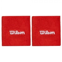 Muñequeras Wilson Rojo 2 Unidades  Oferta + Barato
