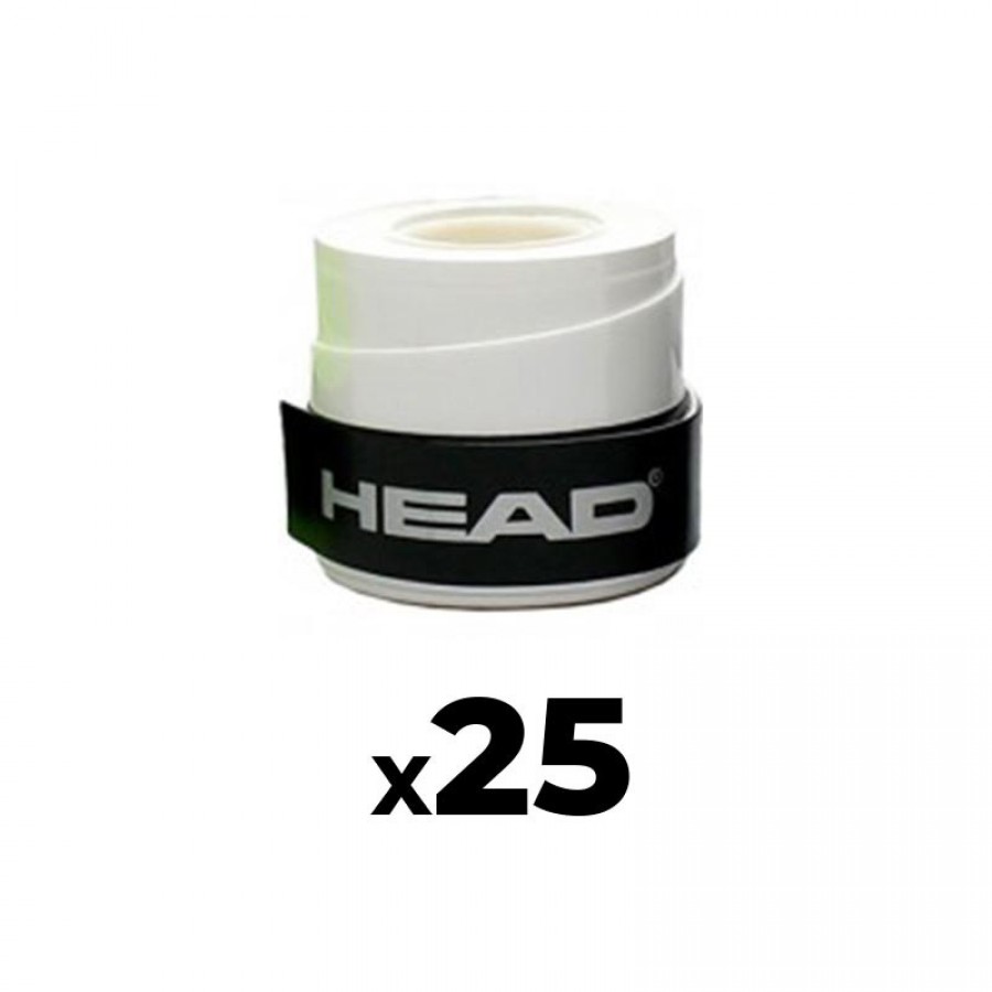 Overgrips Head Xtreme Soft White 25 Unités