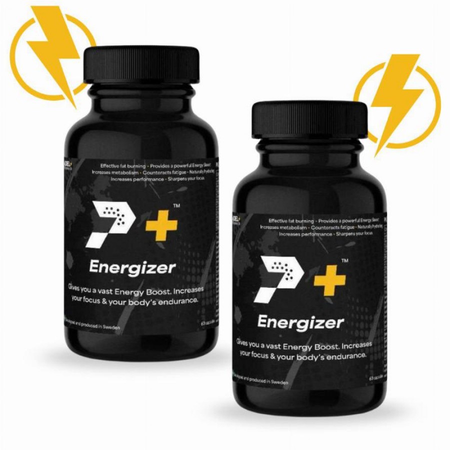 Pacote Bote Padel Performance Energizer 60 Cápsulas X2