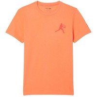 Pack Lacoste Novak Djokovic T-shirt orange et casquette blanche  Offre - Pas cher