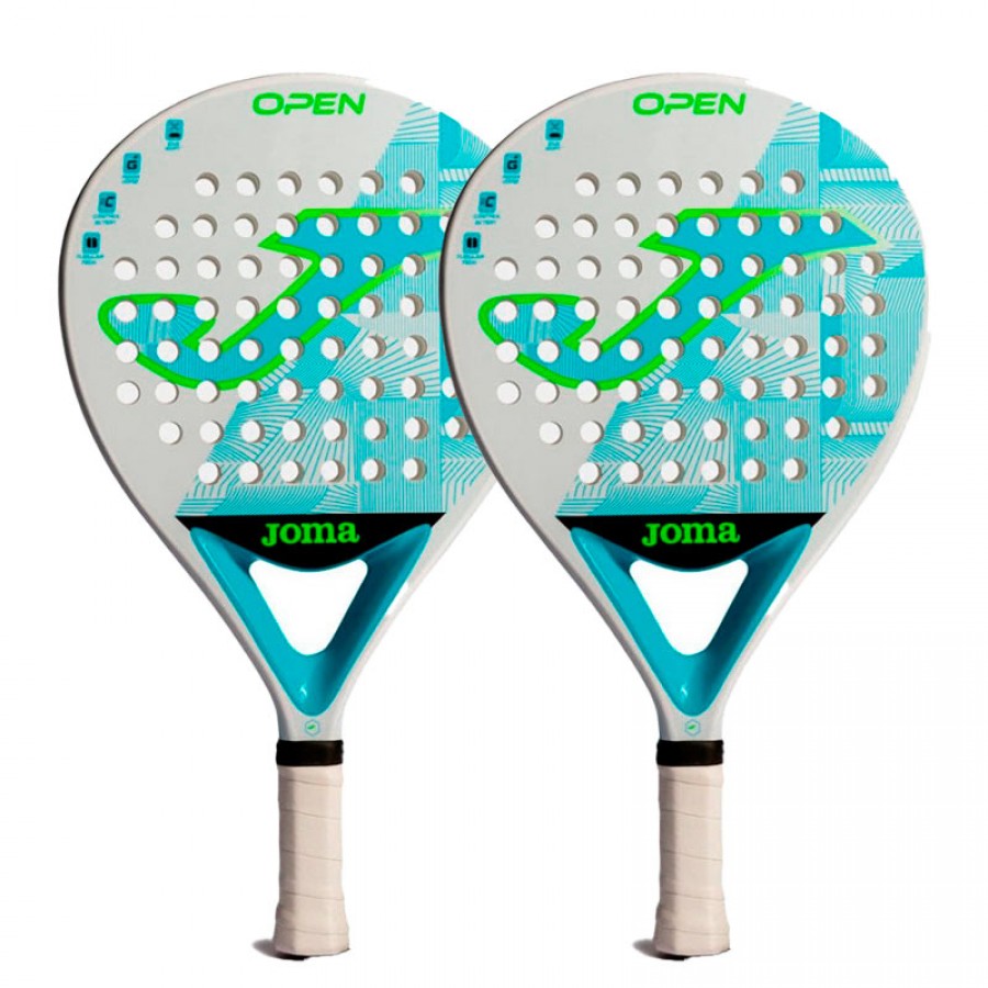 Pack Fluor Joma Open Blanc Turquoise X2  Offre - Pas cher