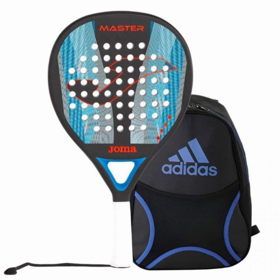 Joma Master Pack de pelle fluor noir turquoise avec sac à dos  Offre - Pas cher