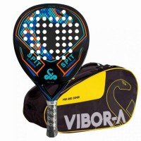 Pack de Raquete de Carbono Vibora Spit e Saco de Raquete de Padel  Oferta + Barato