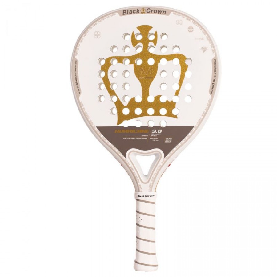 Raquete Black Crown Marta Marrero Hurricane 3.0  Oferta + Barato