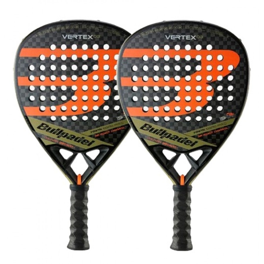 Pack Raquette Bullpadel Tello Chingotto Vertex 03 X2  Offre - Pas cher
