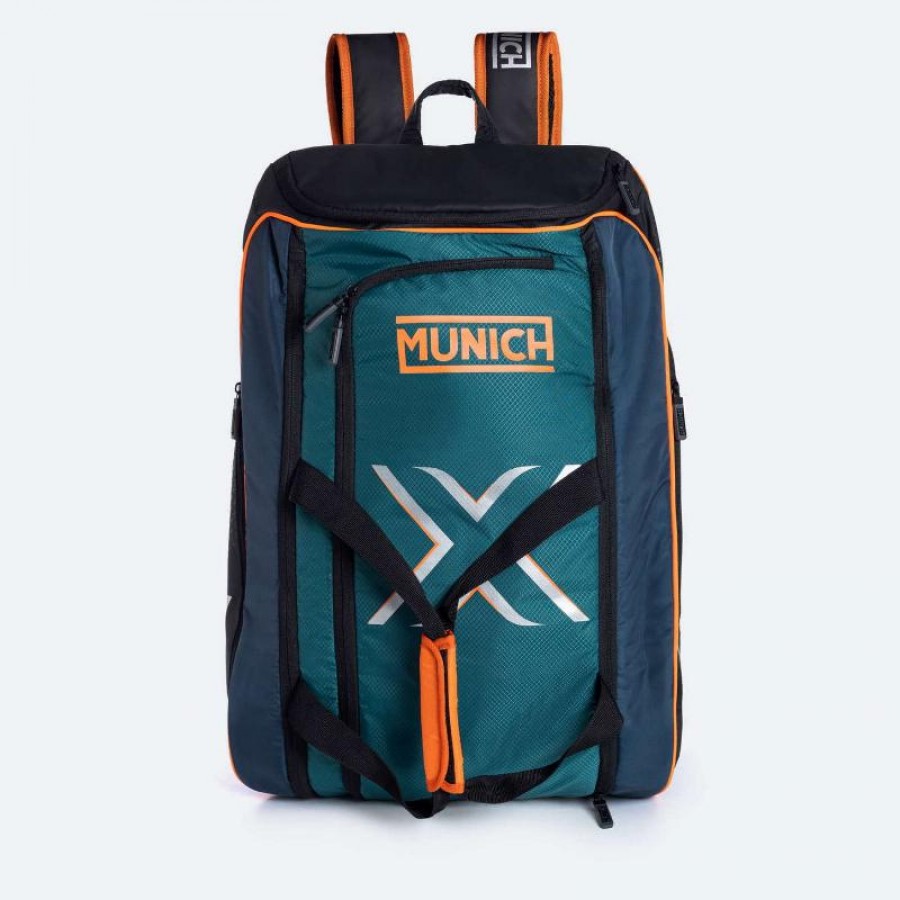 Paletero Munich Training 54 Negro Naranja  Oferta + Barato