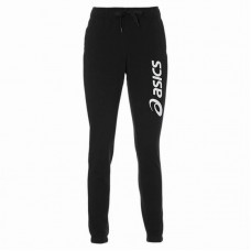 Pantalon Asics Logo Grande Negro Mujer