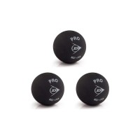 Dunlop Pro Double Point Yellow Squash Ball 3 Units  Offer + Cheap