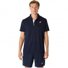Polo Asics Court Azul Medianoche