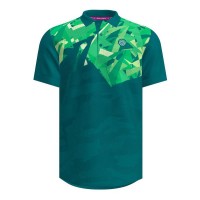 Polo Bidi Badu Spike Vert Fonce  Offre - Pas cher