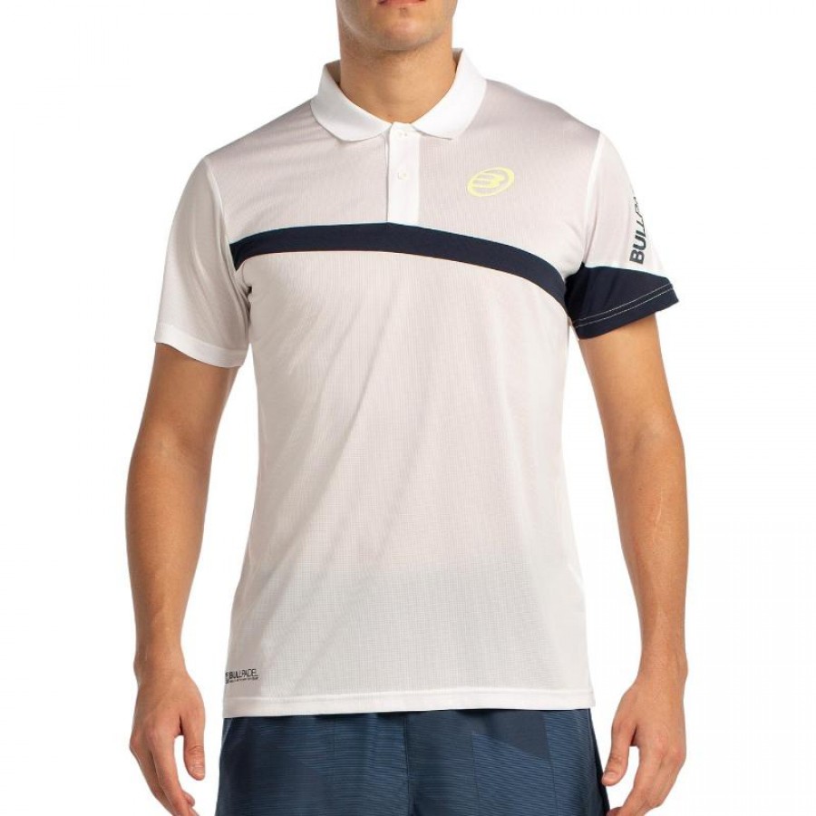 Bullpadel Polo Shine Bianco