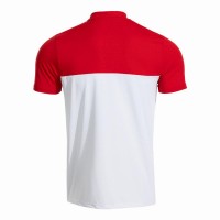 Polo de Padel Joma A1 Blanc Rouge  Offre - Pas cher