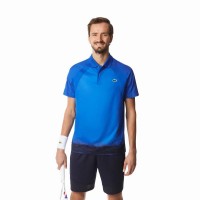 Polo Lacoste Daniil Medvedev Ultra Dry Azul  Offer + Cheap
