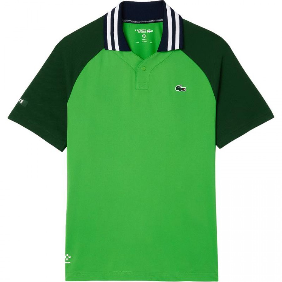 Polo Lacoste Daniil Medvedev Verde  Offer + Cheap