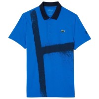 Polo Lacoste Novak Djokovic Ultra Dry Azul Marino  Offre - Pas cher