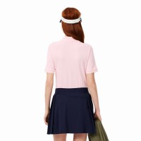 Polo Lacoste Pique Rosa Mujer  Oferta + Barato