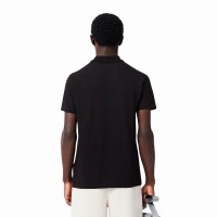Polo Lacoste Regular Fit Algodon Negro  Oferta + Barato