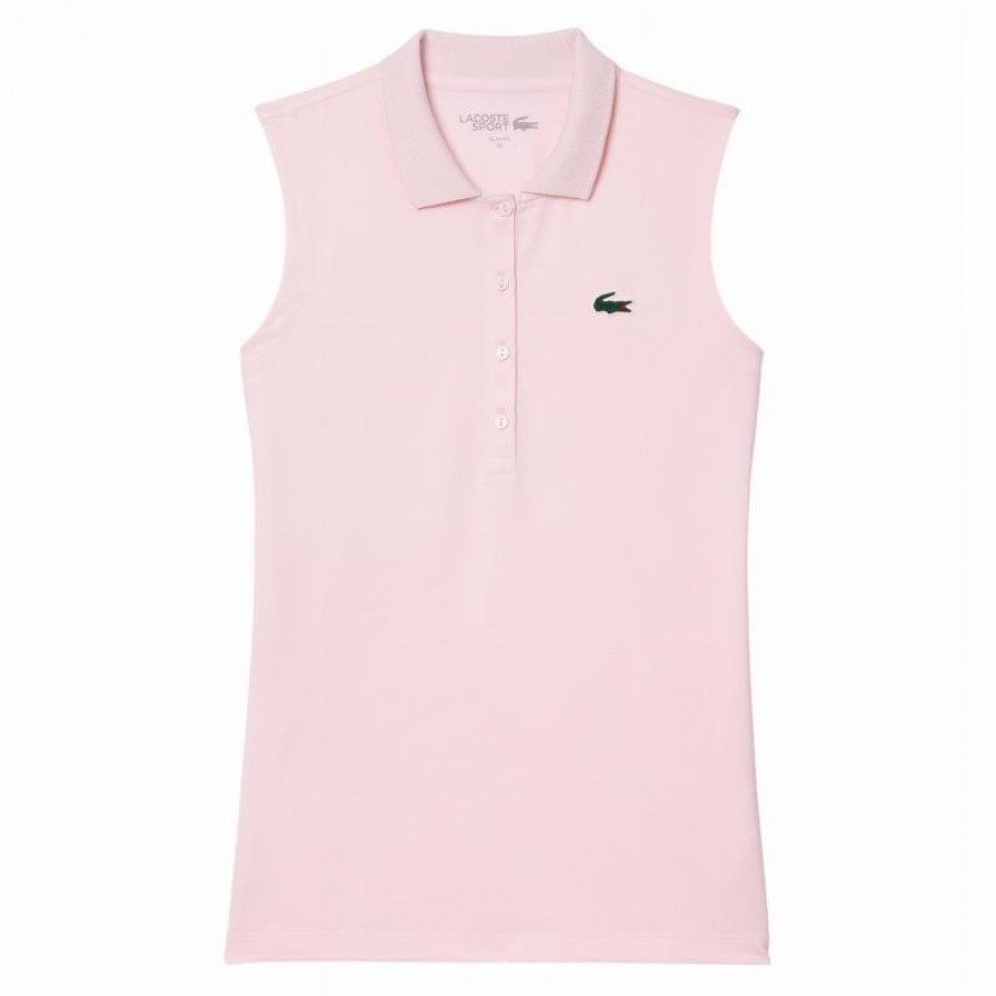 Lacoste Ultra Dry Pink Women''s Polo Shirt  Offer + Cheap