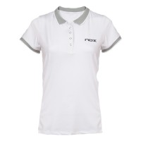 Nox Meta 10TH Anniversary White Women''s Polo Shirt  Offer + Cheap